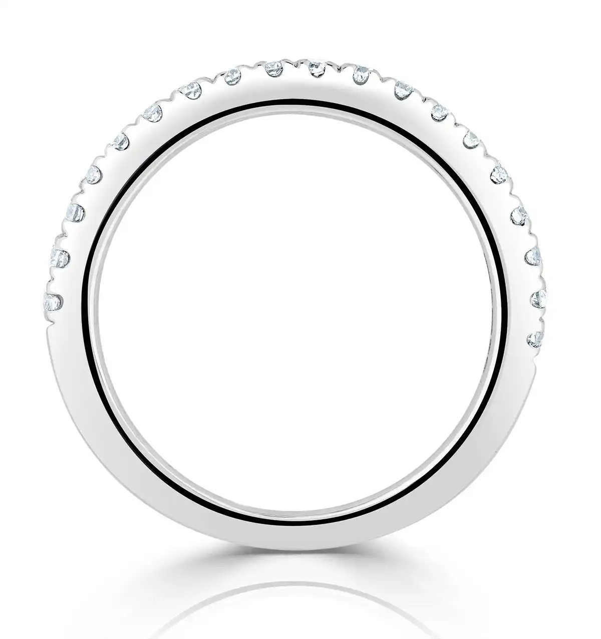 Elizabeth Matching Wedding Band 0.45ct G/Si Diamond in Platinum