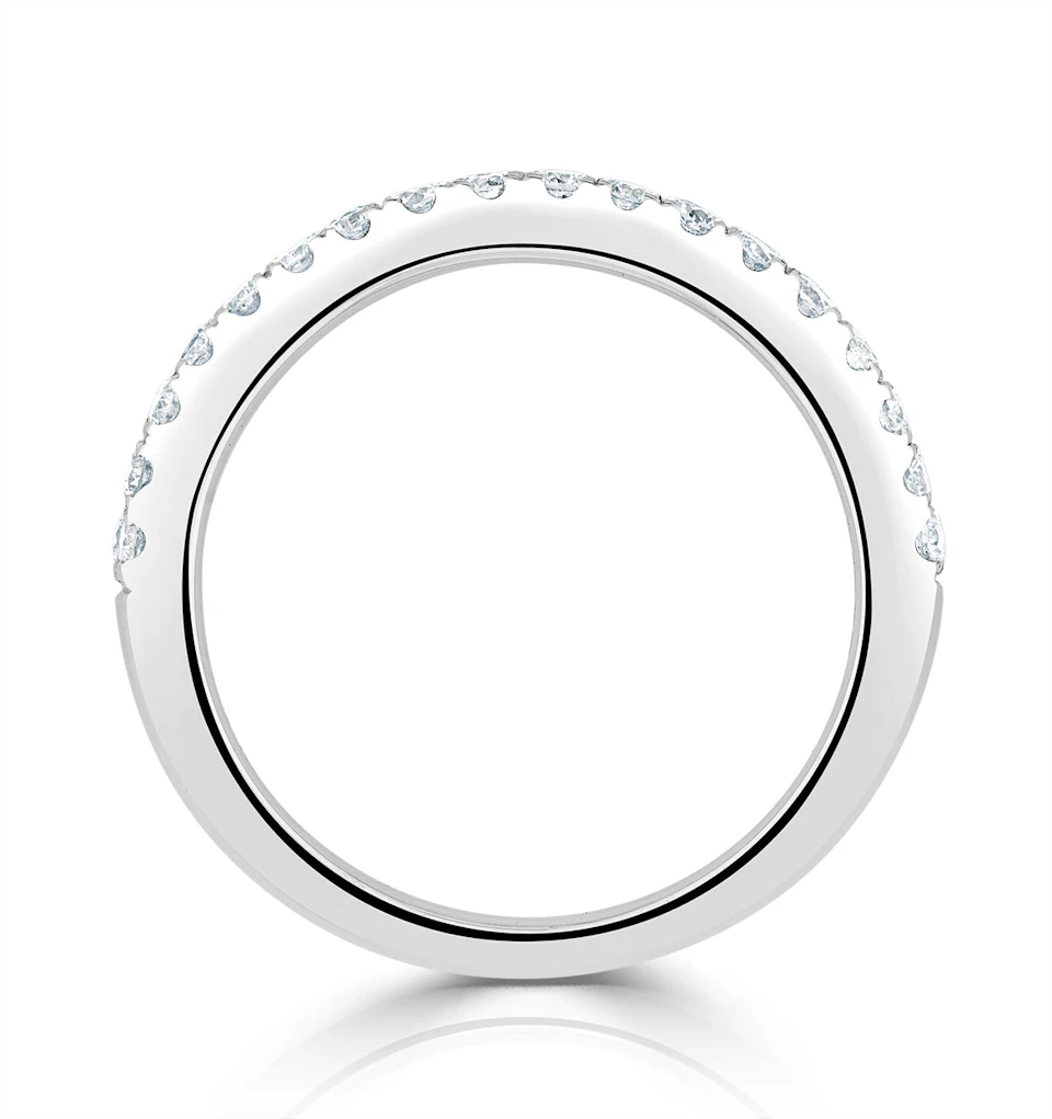 Eleanor Matching Wedding Band 0.70ct G/Si Diamond in 18K White Gold
