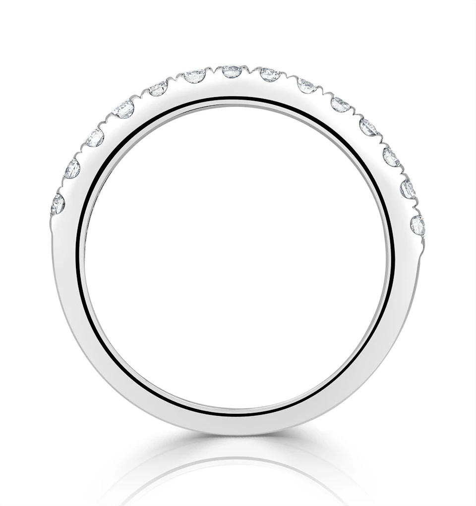 Meghan Matching Wedding Band 0.30ct G/Si Diamond in Platinum