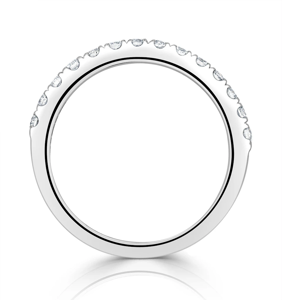 Meghan Matching Wedding Band 0.30ct G/Si Diamond in 18K White Gold
