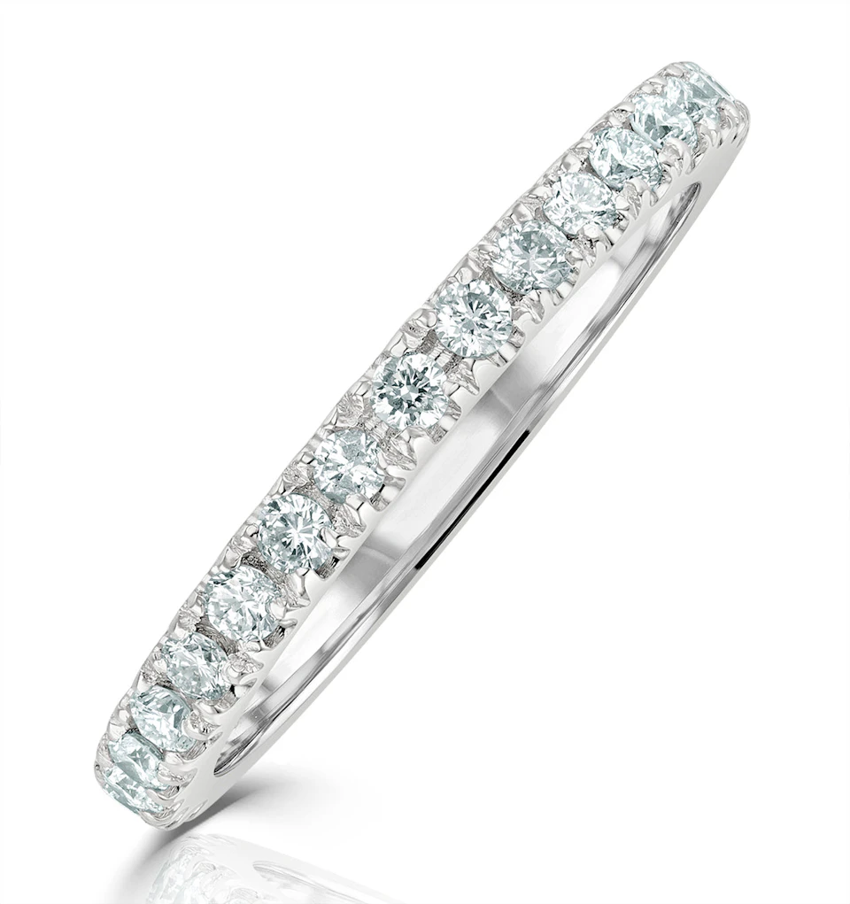 Anastasia Matching Wedding Band 0.40ct G/Si Diamond in 18K White Gold