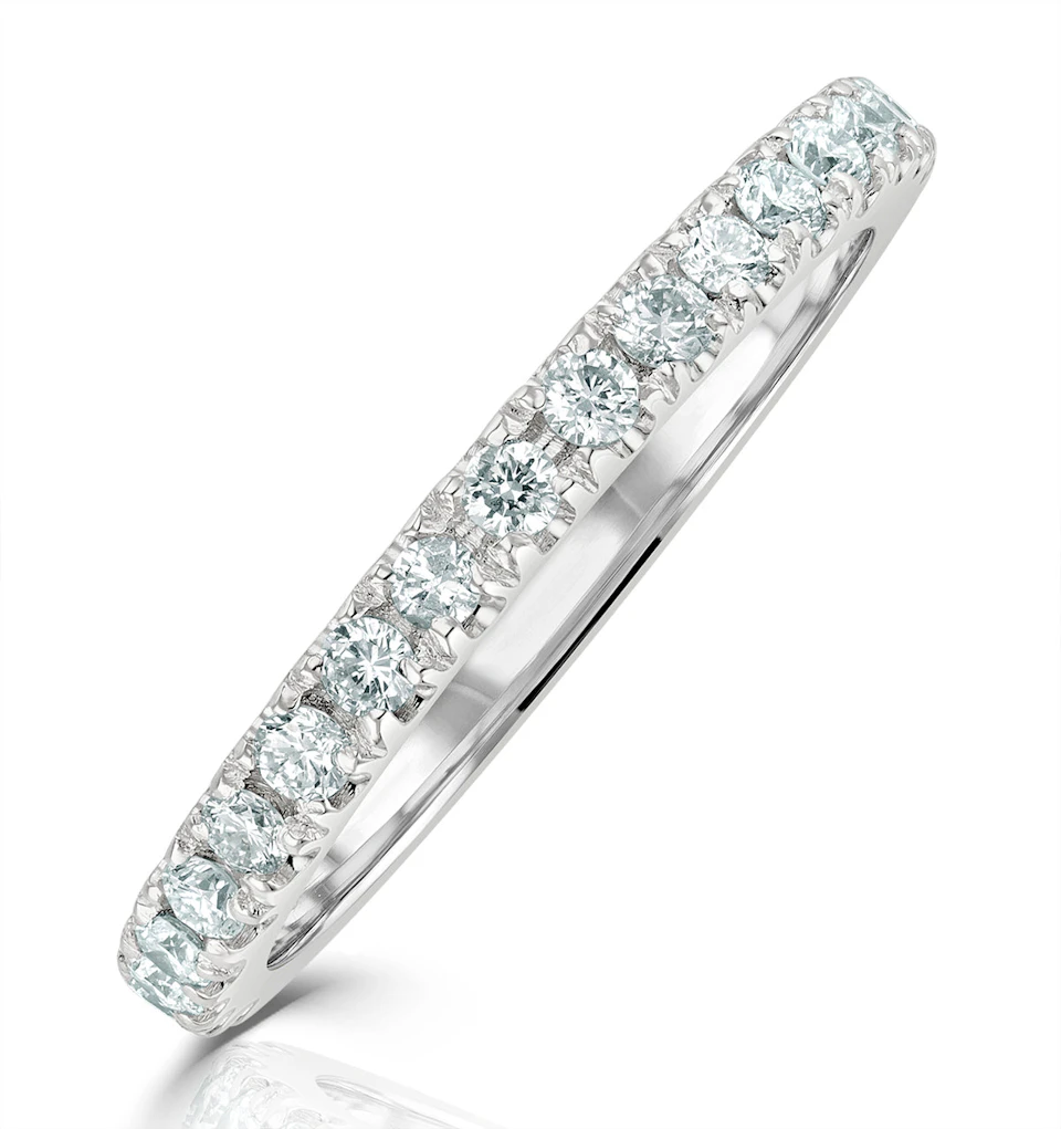 Anastasia Matching Wedding Band 0.40ct G/Si Diamond in Platinum