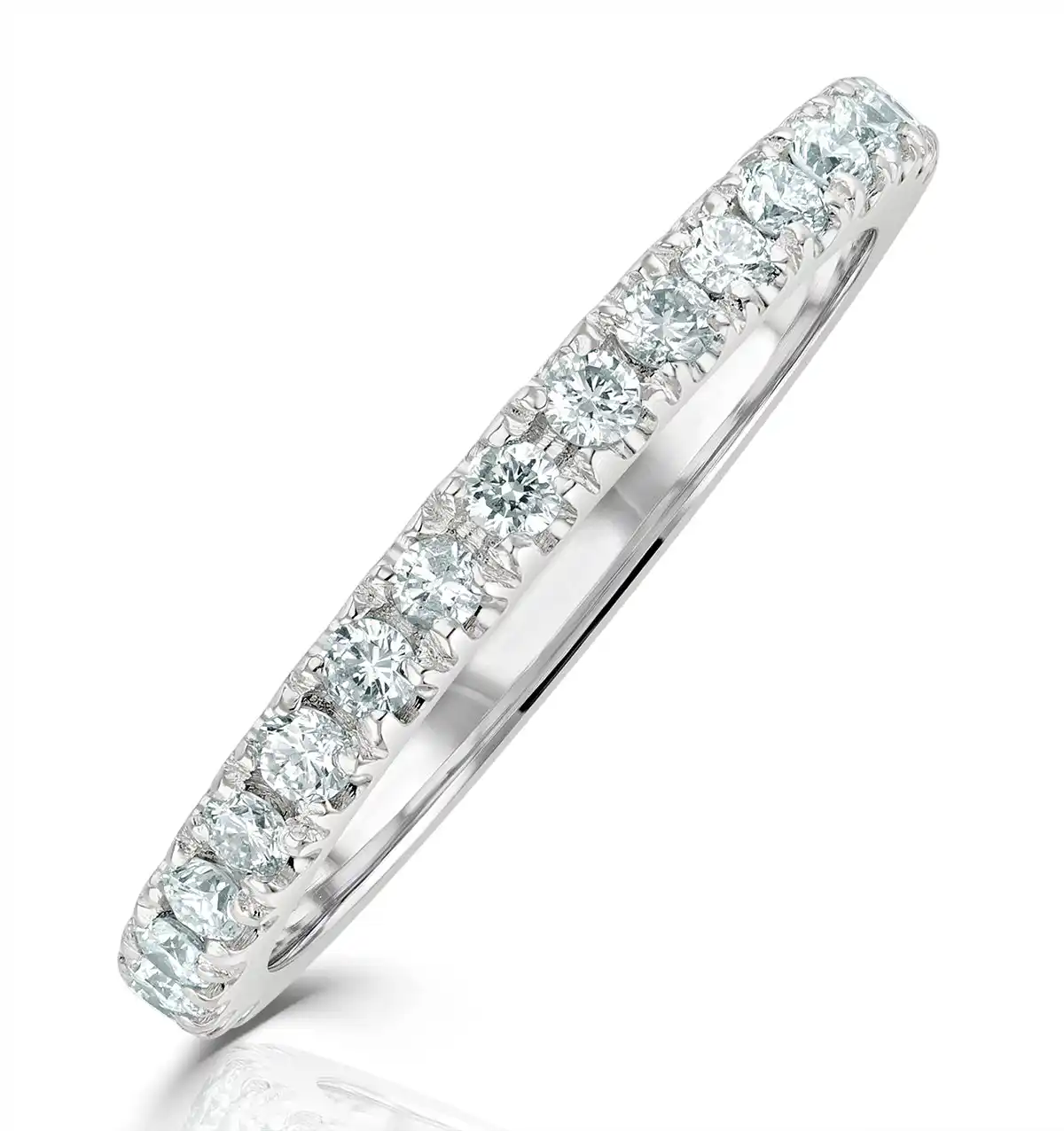 Anastasia Matching Wedding Band 0.40ct G/Si Diamond in Platinum