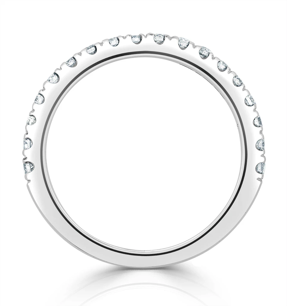 Anastasia Matching Wedding Band 0.40ct G/Si Diamond in 18K White Gold