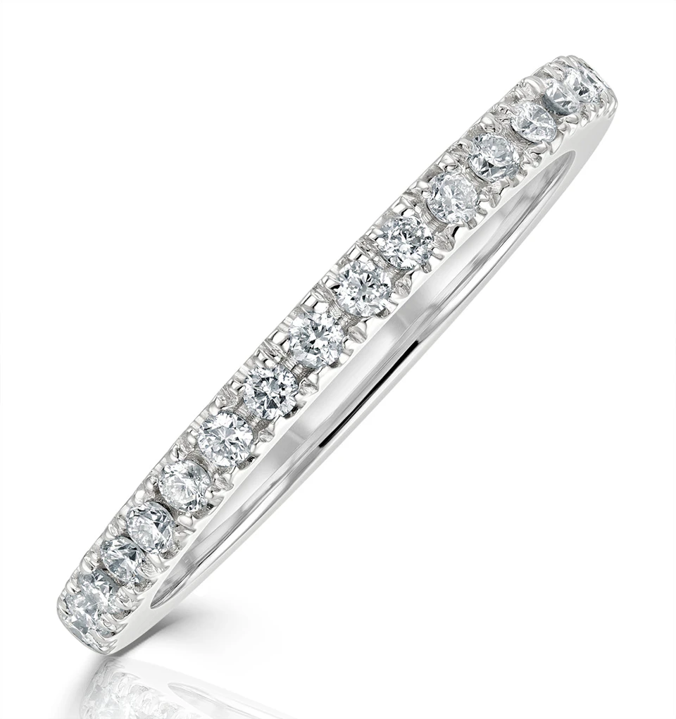 Beatrice Matching Wedding Band 0.30ct G/Si Diamond in 18K White Gold