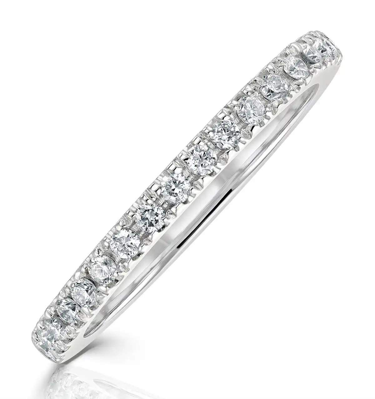 Beatrice Matching Wedding Band 0.30ct G/Si Diamond in 18K White Gold