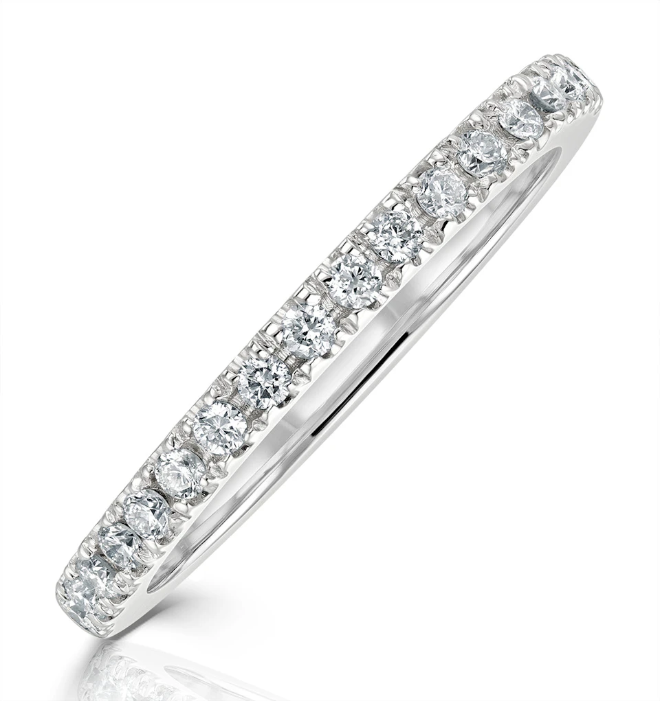 Beatrice Matching Wedding Band 0.30ct G/Si Diamond in Platinum