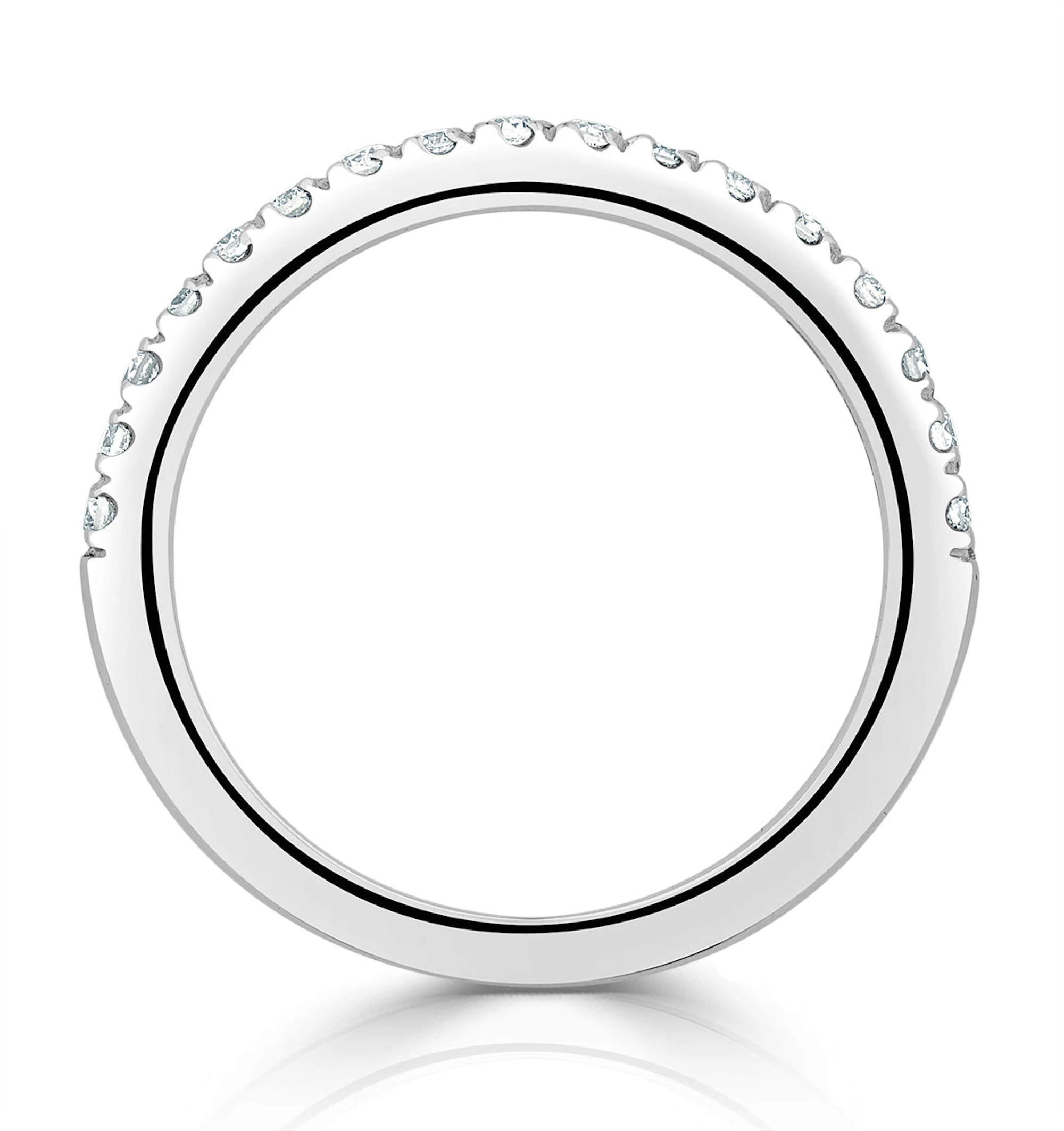 Beatrice Matching Wedding Band 0.30ct G/Si Diamond in Platinum