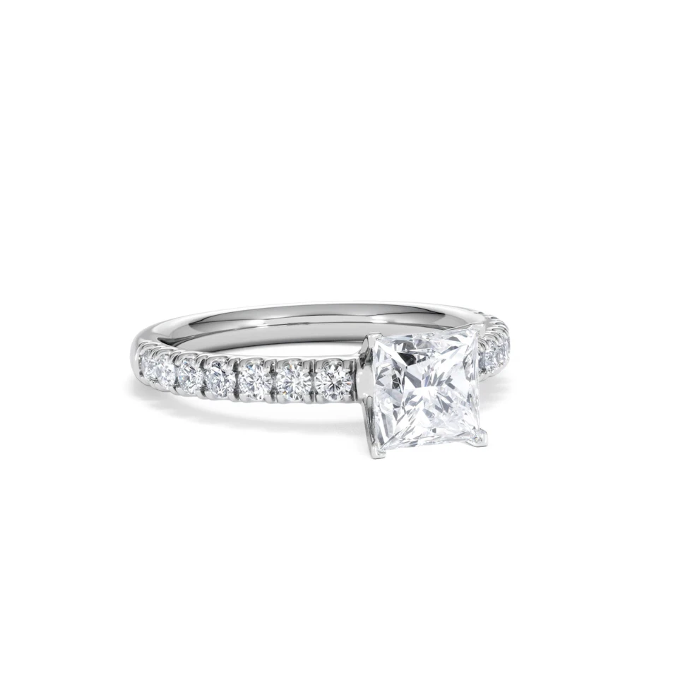 Katerina GIA Princess Diamond Engagement Ring Platinum 1.50ct G/VS1