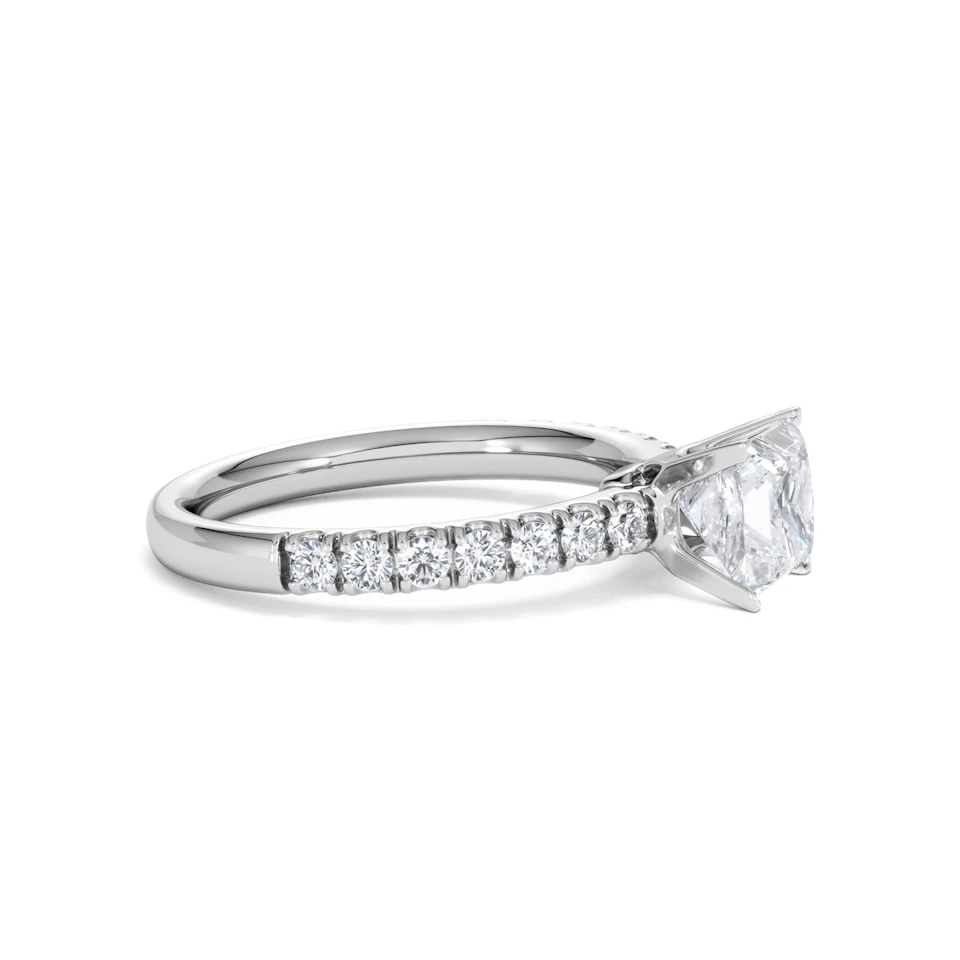 Katerina GIA Princess Diamond Engagement Ring Platinum 1.50ct G/VS1