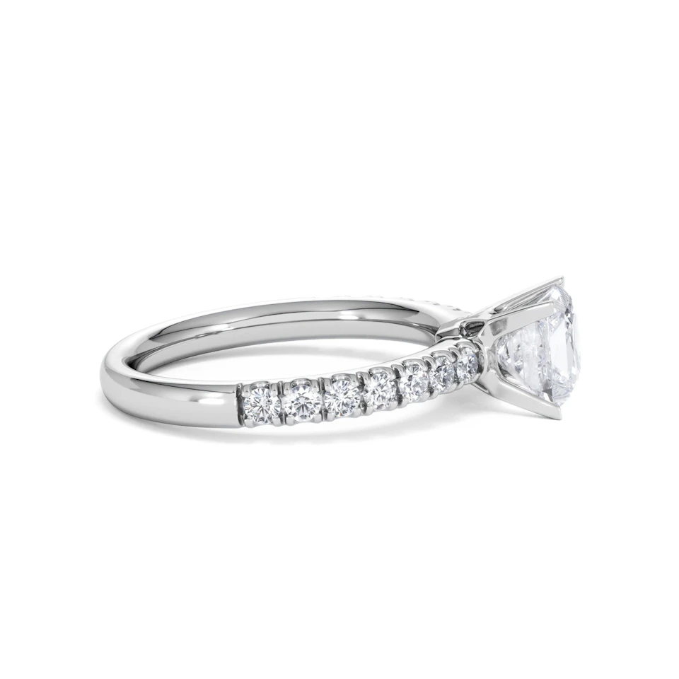 Katerina GIA Princess Diamond Engagement Ring Platinum 1.50ct G/VS1