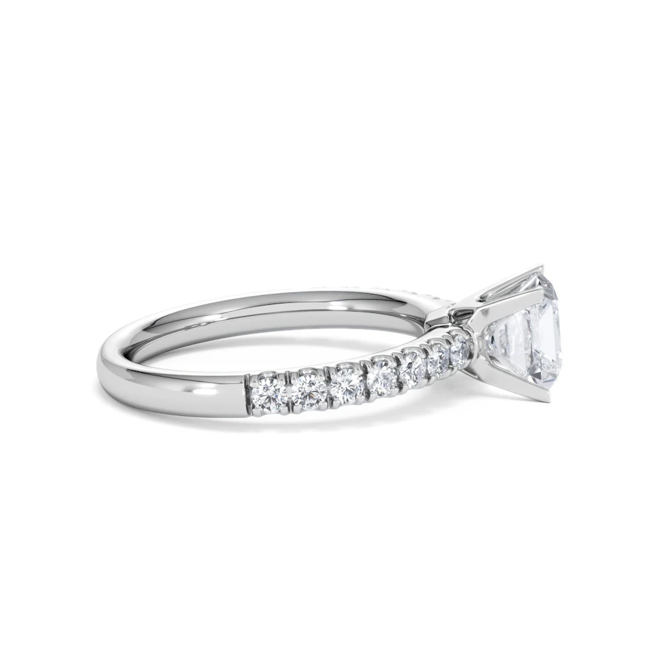 Katerina GIA Princess Diamond Engagement Ring Platinum 1.50ct G/VS1