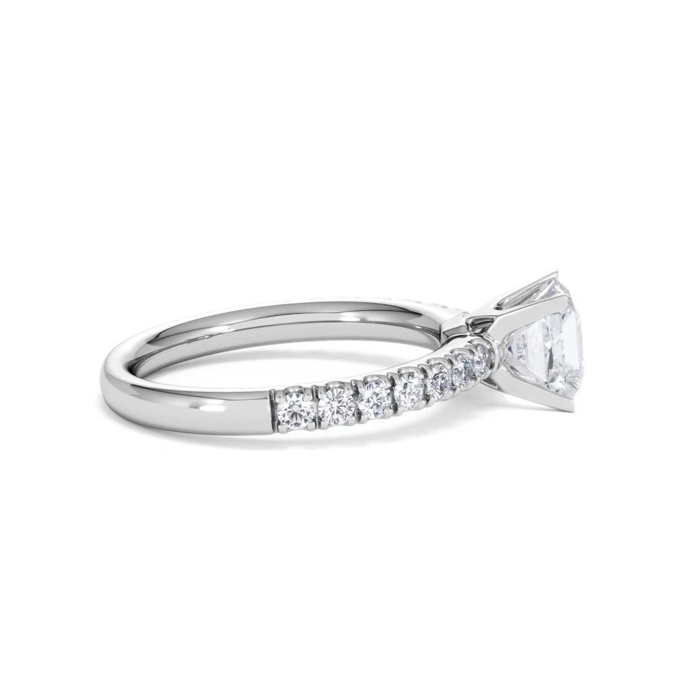 Katerina GIA Princess Diamond Engagement Ring Platinum 1.50ct G/VS1