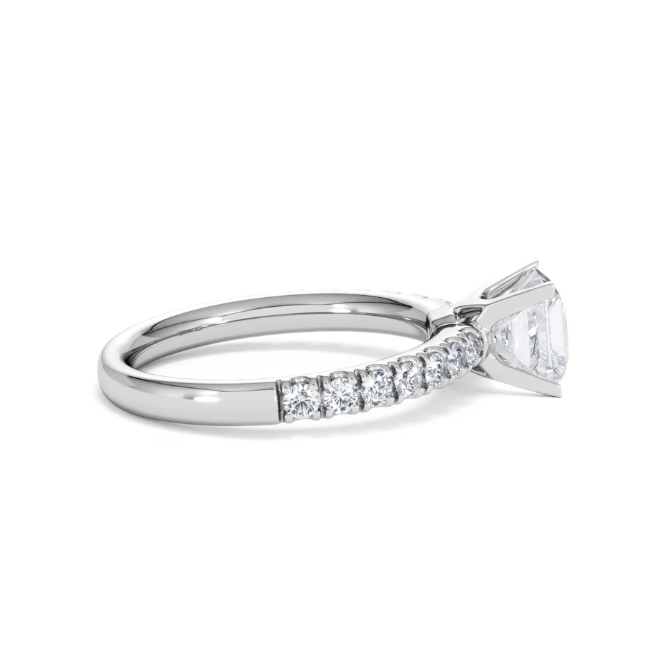Katerina GIA Princess Diamond Engagement Ring Platinum 1.50ct G/VS1