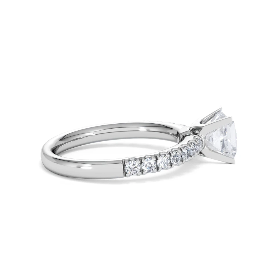 Katerina GIA Princess Diamond Engagement Ring Platinum 1.50ct G/VS1