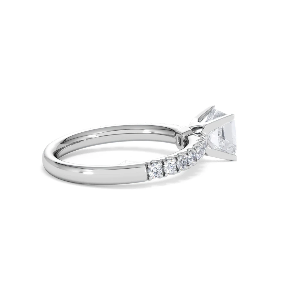 Katerina GIA Princess Diamond Engagement Ring Platinum 1.50ct G/VS1