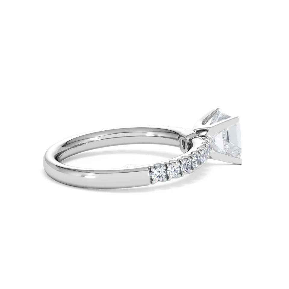 Katerina GIA Princess Diamond Engagement Ring Platinum 1.50ct G/SI2