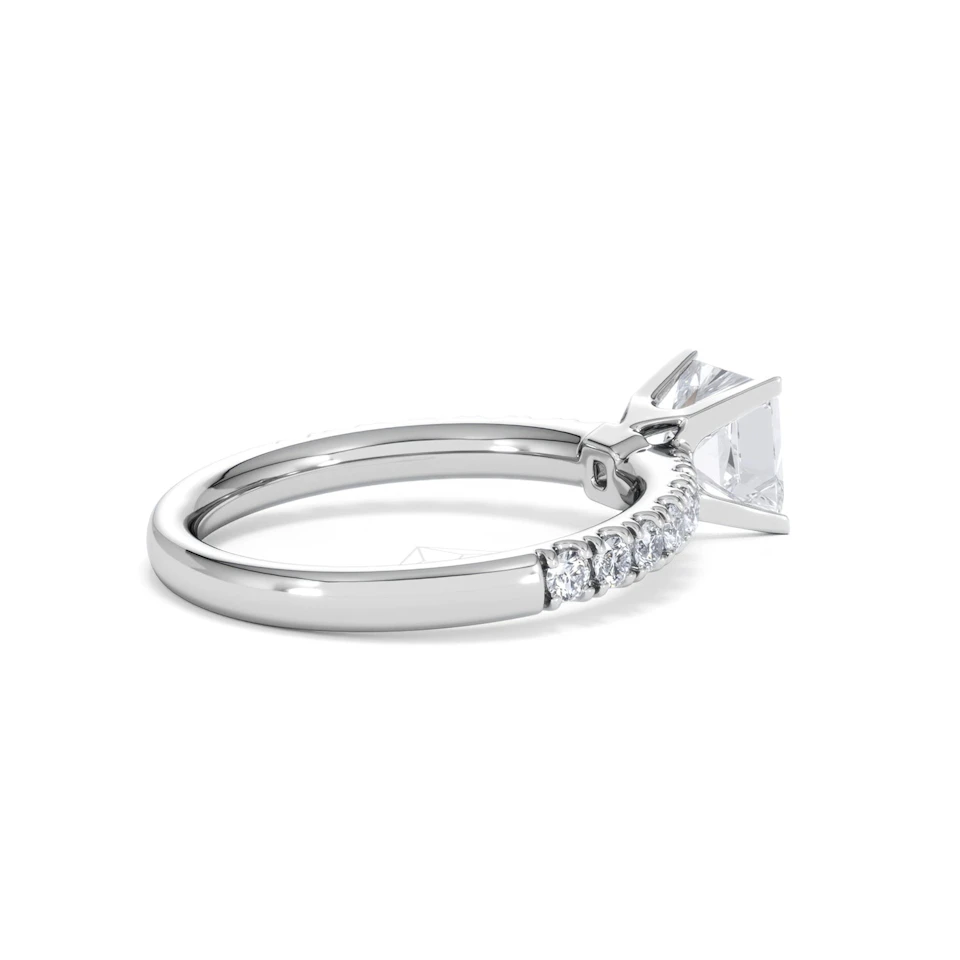 Katerina GIA Princess Diamond Engagement Ring Platinum 1.50ct G/SI2