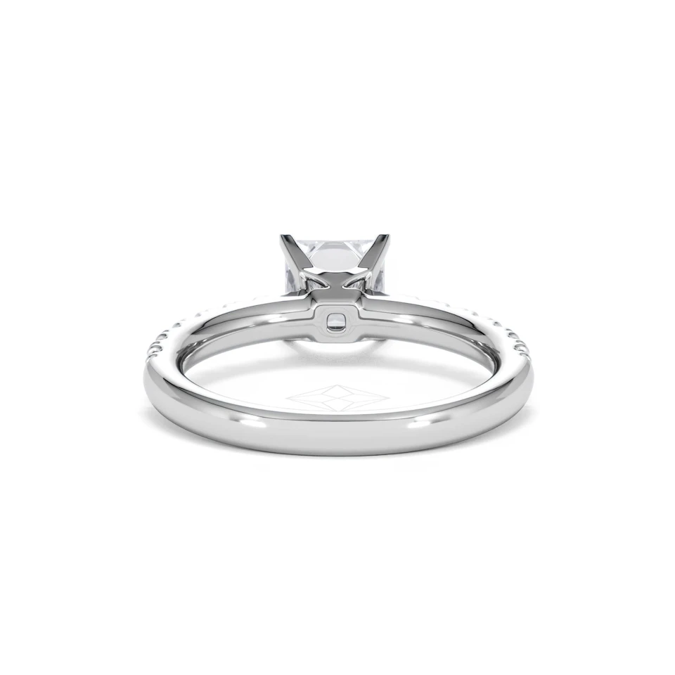 Katerina GIA Princess Diamond Engagement Ring Platinum 1.50ct G/VS1