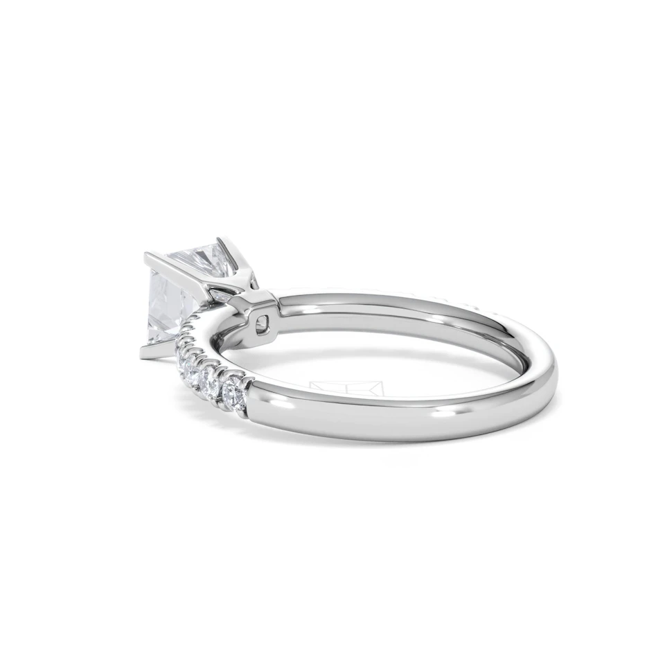Katerina GIA Princess Diamond Engagement Ring Platinum 1.50ct G/SI2