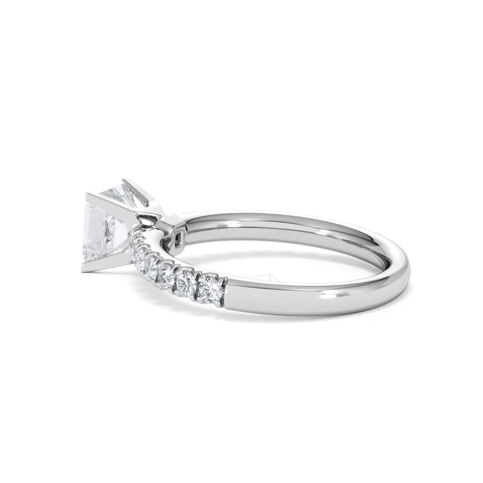 Katerina GIA Princess Diamond Engagement Ring Platinum 1.50ct G/VS1