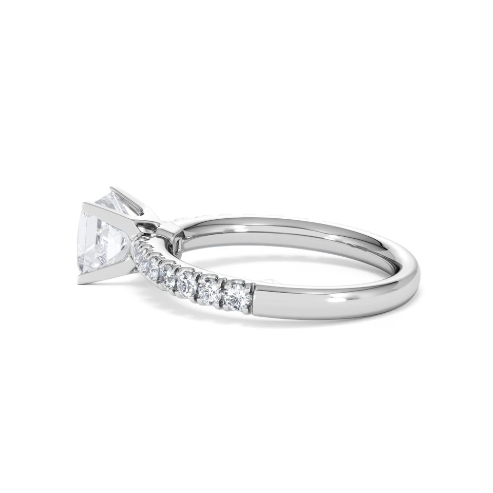 Katerina GIA Princess Diamond Engagement Ring Platinum 1.50ct G/VS1