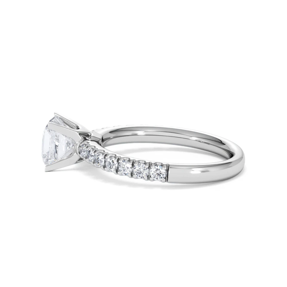 Katerina GIA Princess Diamond Engagement Ring Platinum 1.50ct G/VS1