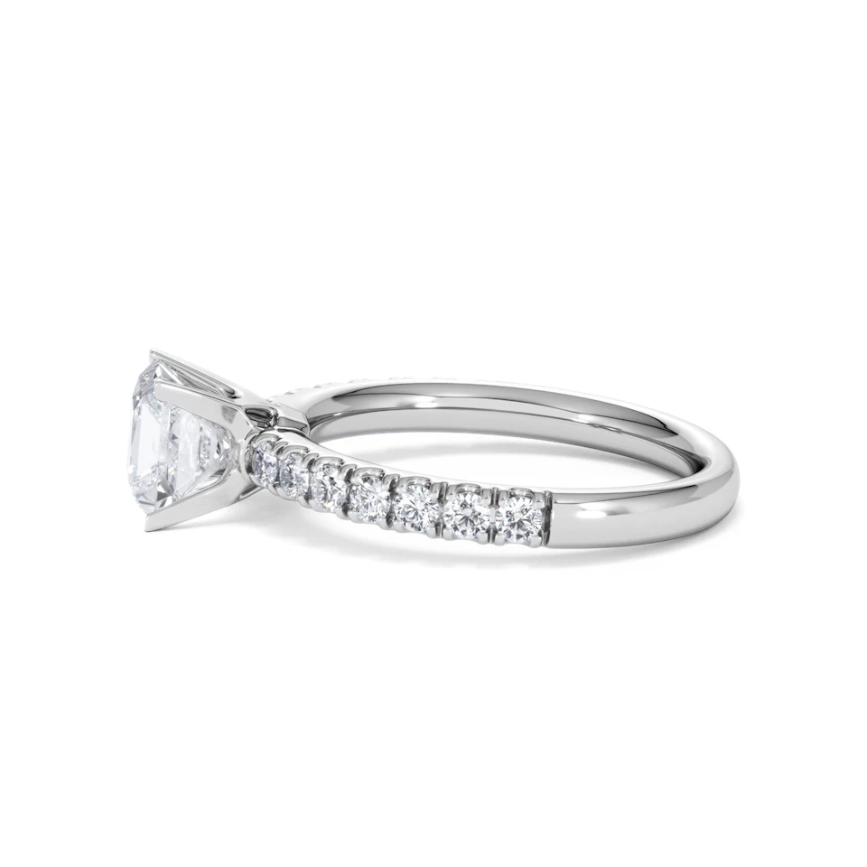Katerina GIA Princess Diamond Engagement Ring Platinum 1.50ct G/VS1
