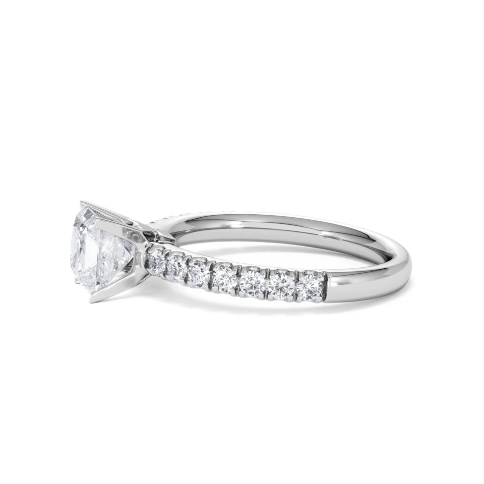 Katerina GIA Princess Diamond Engagement Ring Platinum 1.50ct G/VS1