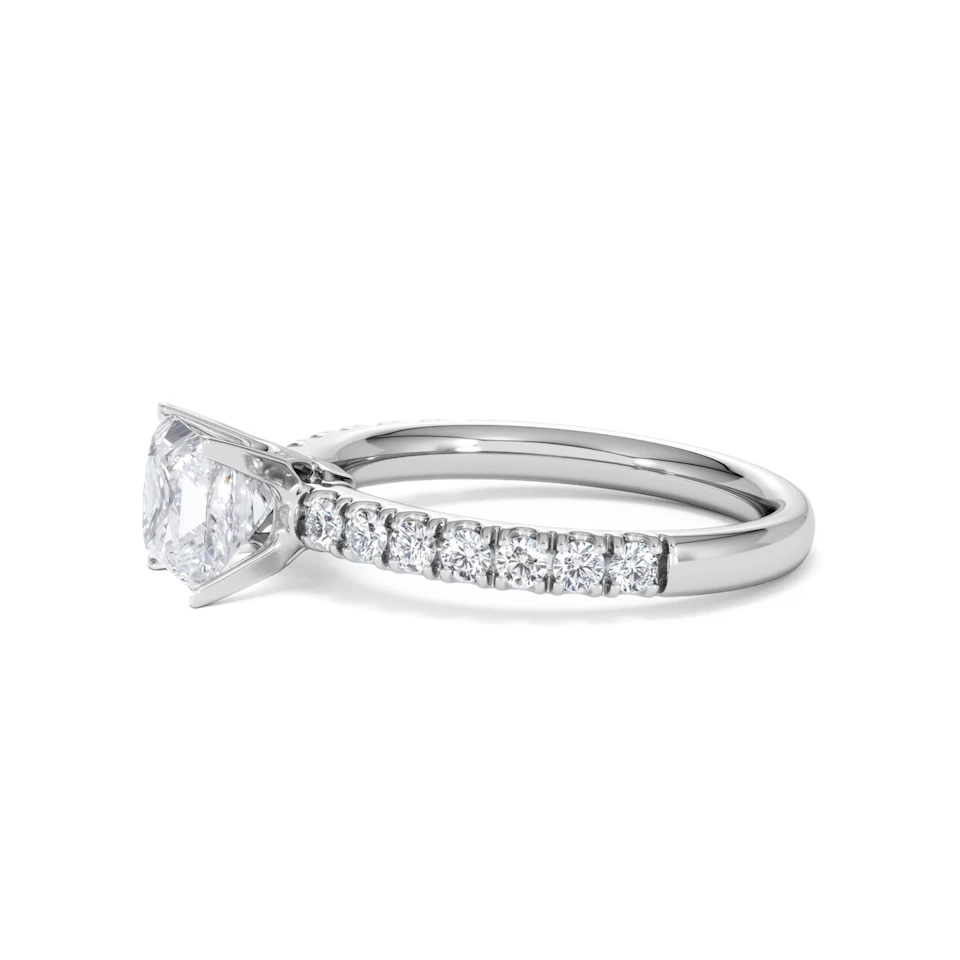 Katerina GIA Princess Diamond Engagement Ring Platinum 1.50ct G/VS1