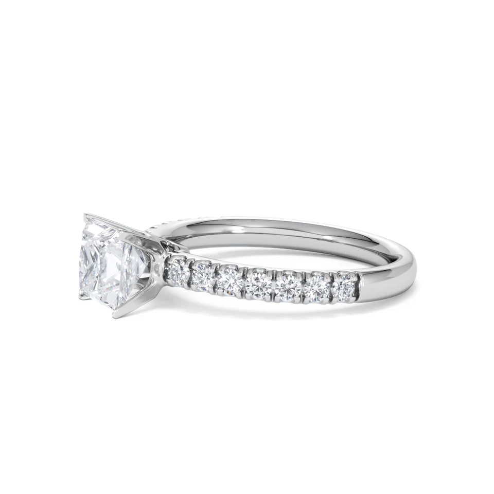 Katerina GIA Princess Diamond Engagement Ring Platinum 1.50ct G/VS1