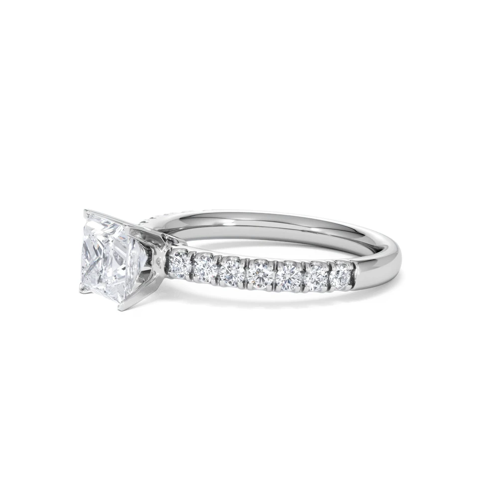 Katerina GIA Princess Diamond Engagement Ring Platinum 1.50ct G/VS1