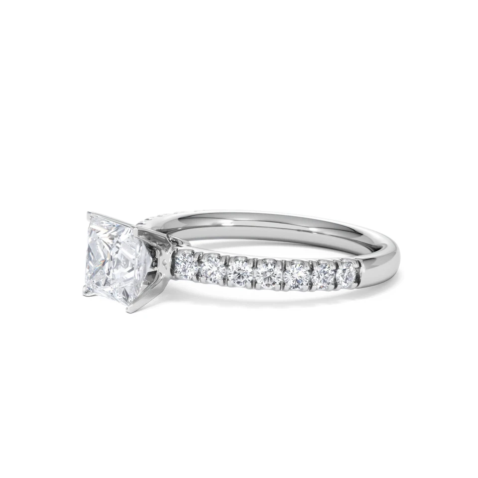 Katerina GIA Princess Diamond Engagement Ring Platinum 1.50ct G/VS1