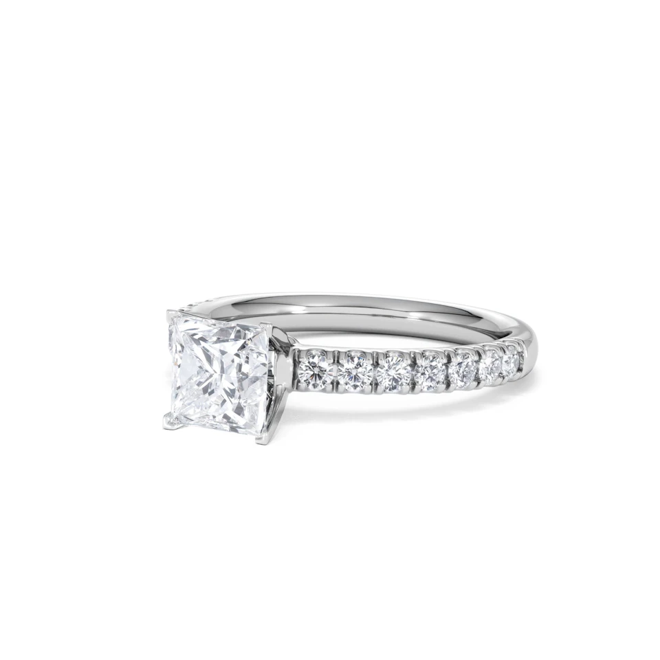 Katerina GIA Princess Diamond Engagement Ring Platinum 1.50ct G/VS1