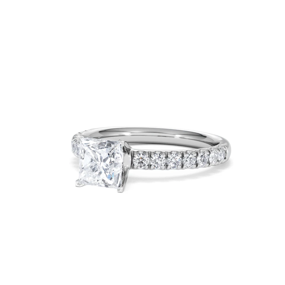 Katerina GIA Princess Diamond Engagement Ring Platinum 1.50ct G/VS1