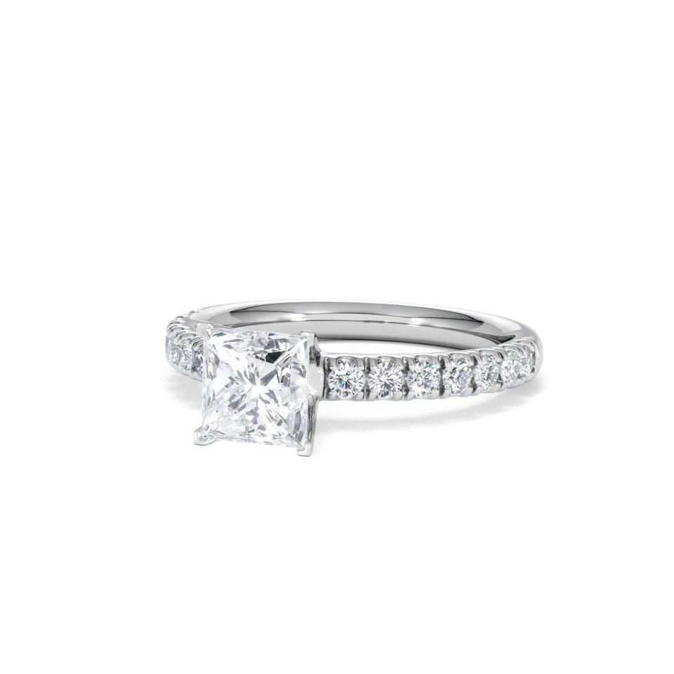 Katerina GIA Princess Diamond Engagement Ring Platinum 1.50ct G/VS1