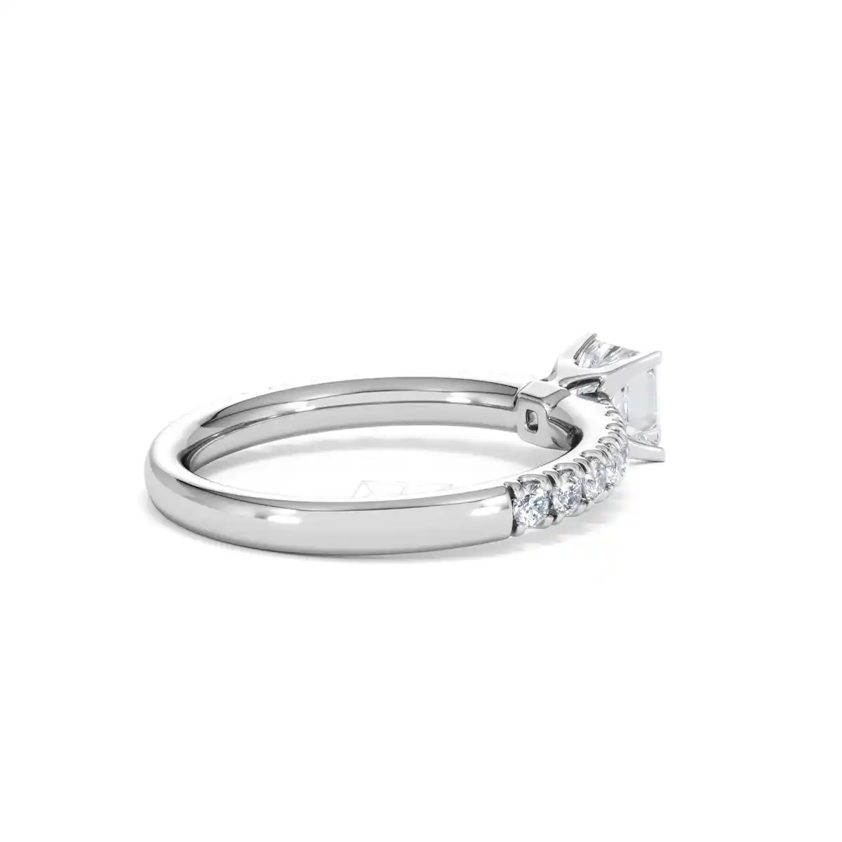 Katerina Princess Diamond Engagement Ring Platinum 0.85ct G/SI2