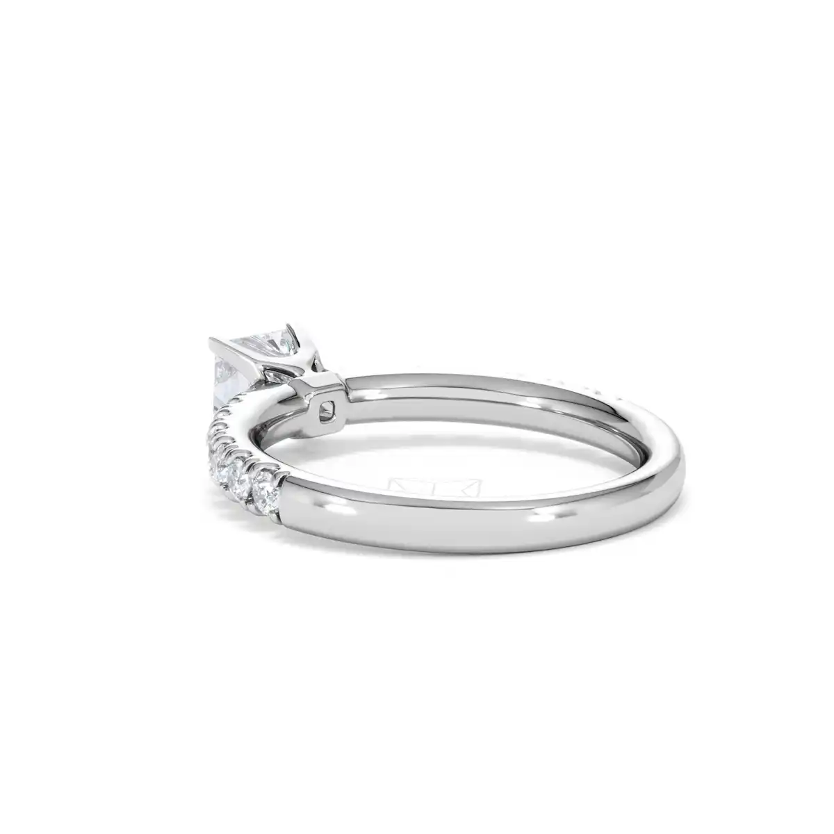 Katerina Princess Diamond Engagement Ring Platinum 0.85ct G/SI2