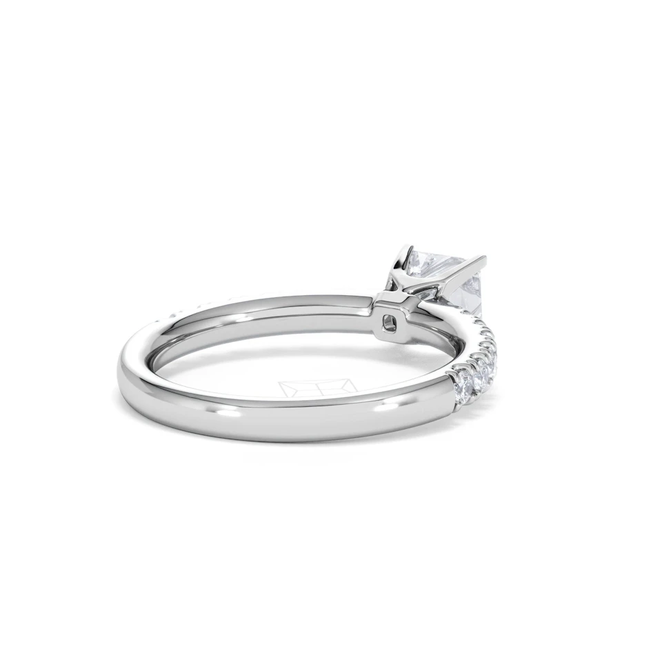 Katerina GIA Princess Diamond Engagement Ring Platinum 1.15ct G/SI2