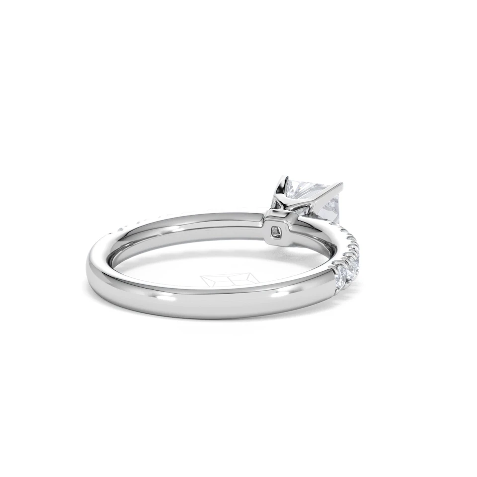Katerina GIA Princess Diamond Engagement Ring Platinum 1.15ct G/SI2