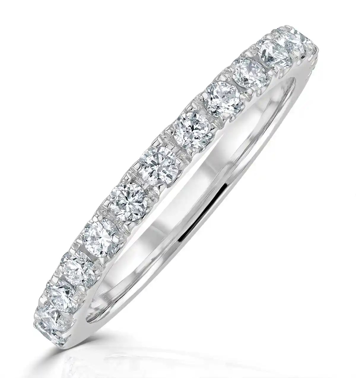 Katerina Matching Wedding Band 0.50ct G/Si Diamond in 18K White Gold