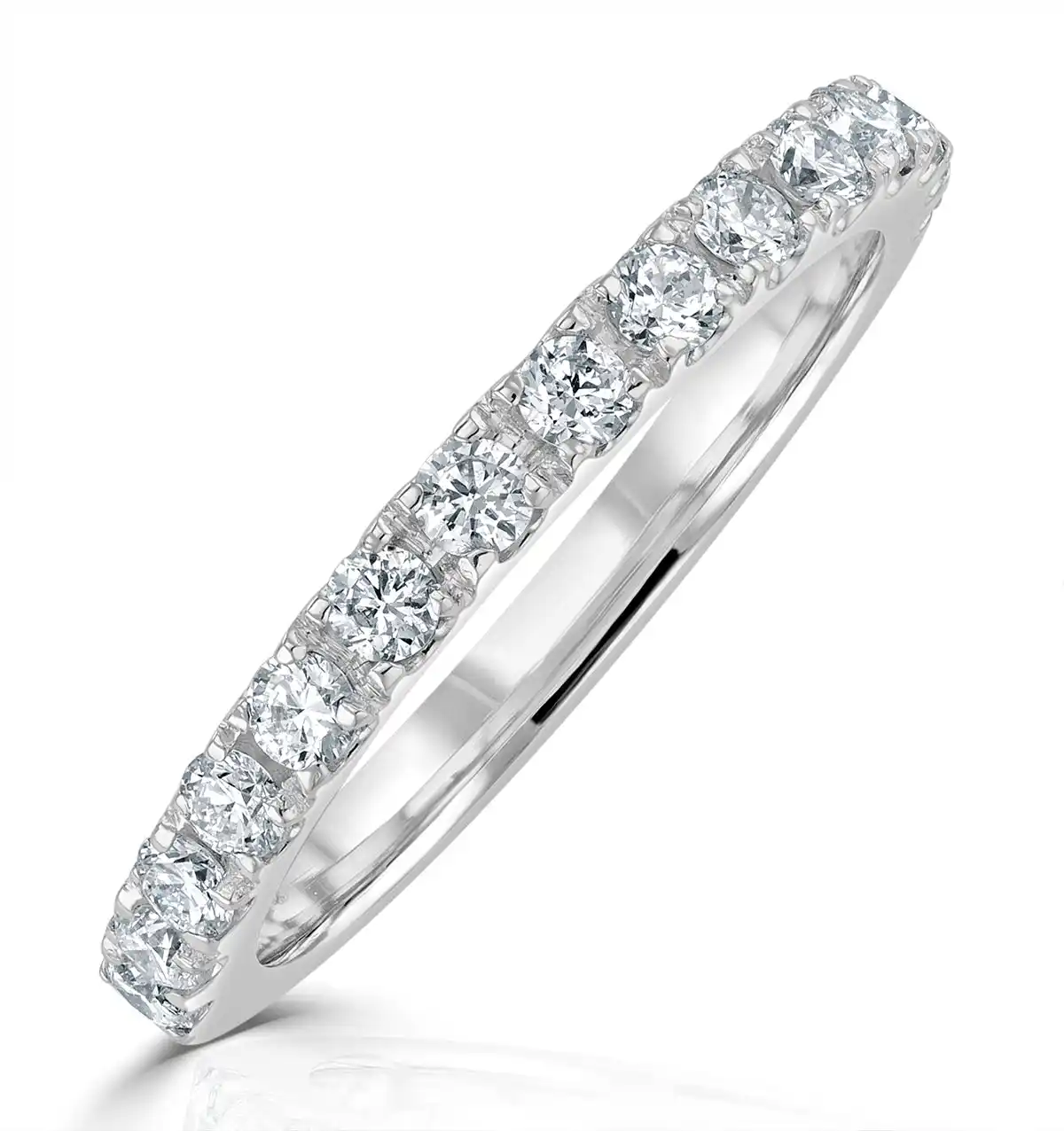 Katerina Matching Wedding Band 0.50ct G/Si Diamond in Platinum