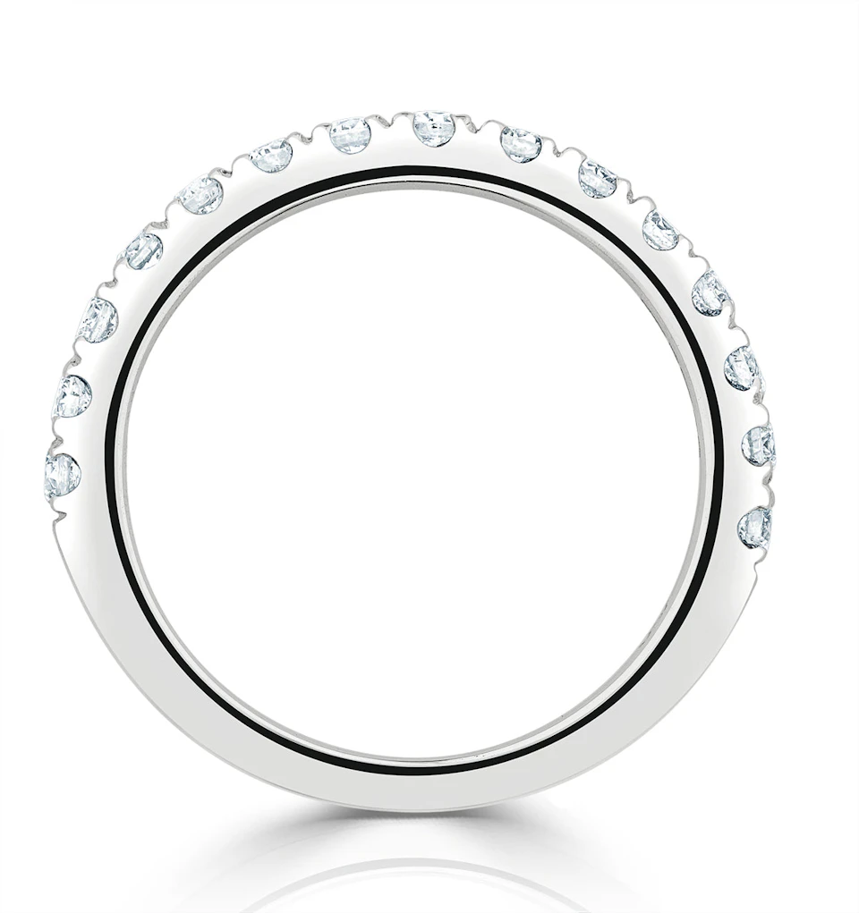 Katerina Matching Wedding Band 0.50ct G/Si Diamond in Platinum
