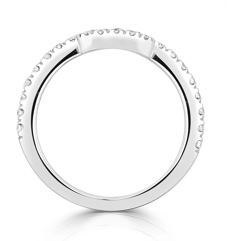 Annabelle Matching Wedding Band 0.30ct G/Si Diamond in Platinum