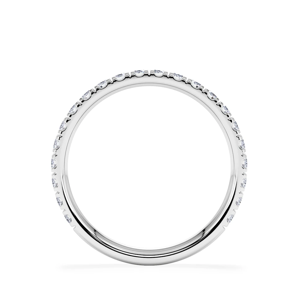 Amora 0.50ct Lab Diamond Set Ring Set in 18K White Gold