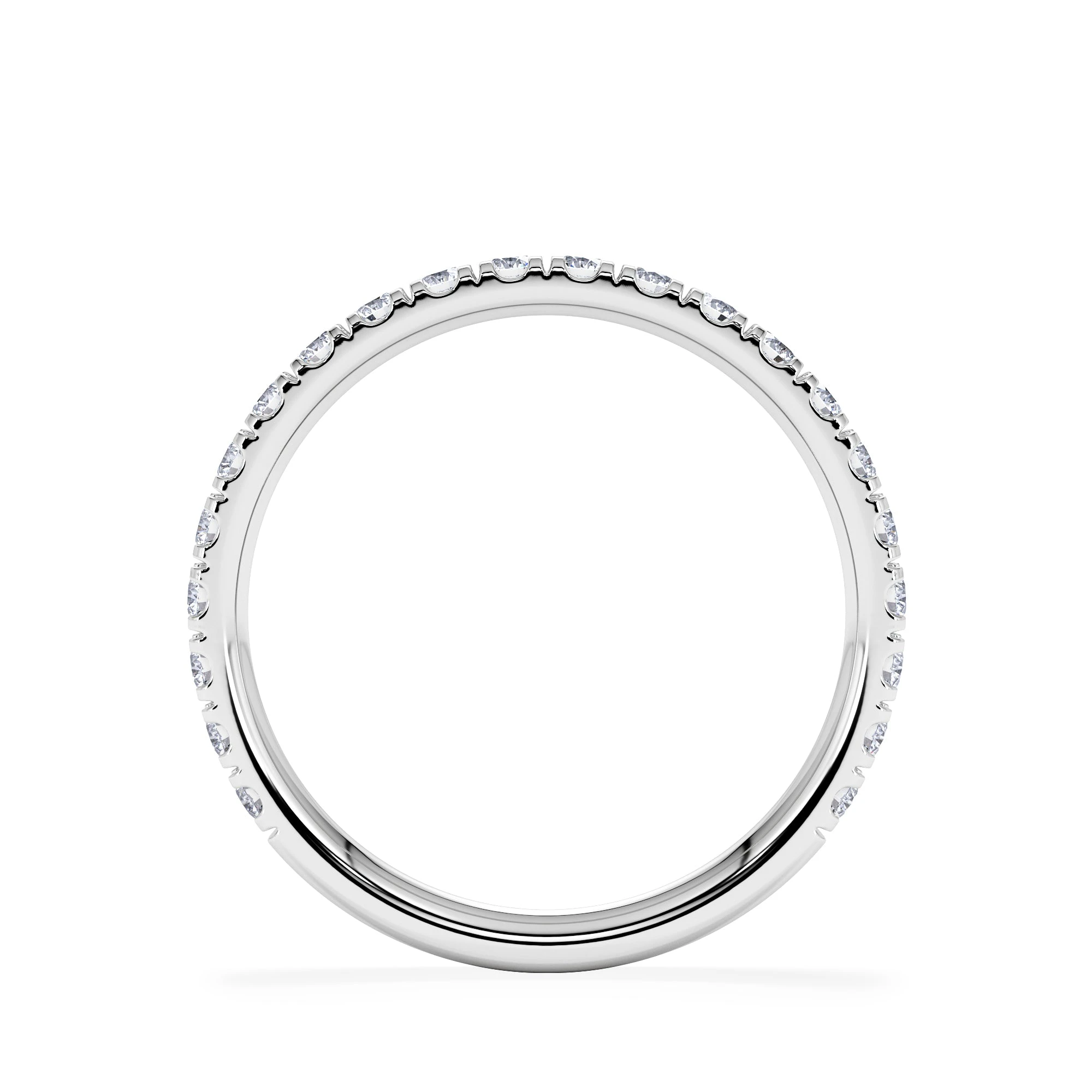Amora 0.50ct Lab Diamond Set Ring Set in 18K White Gold