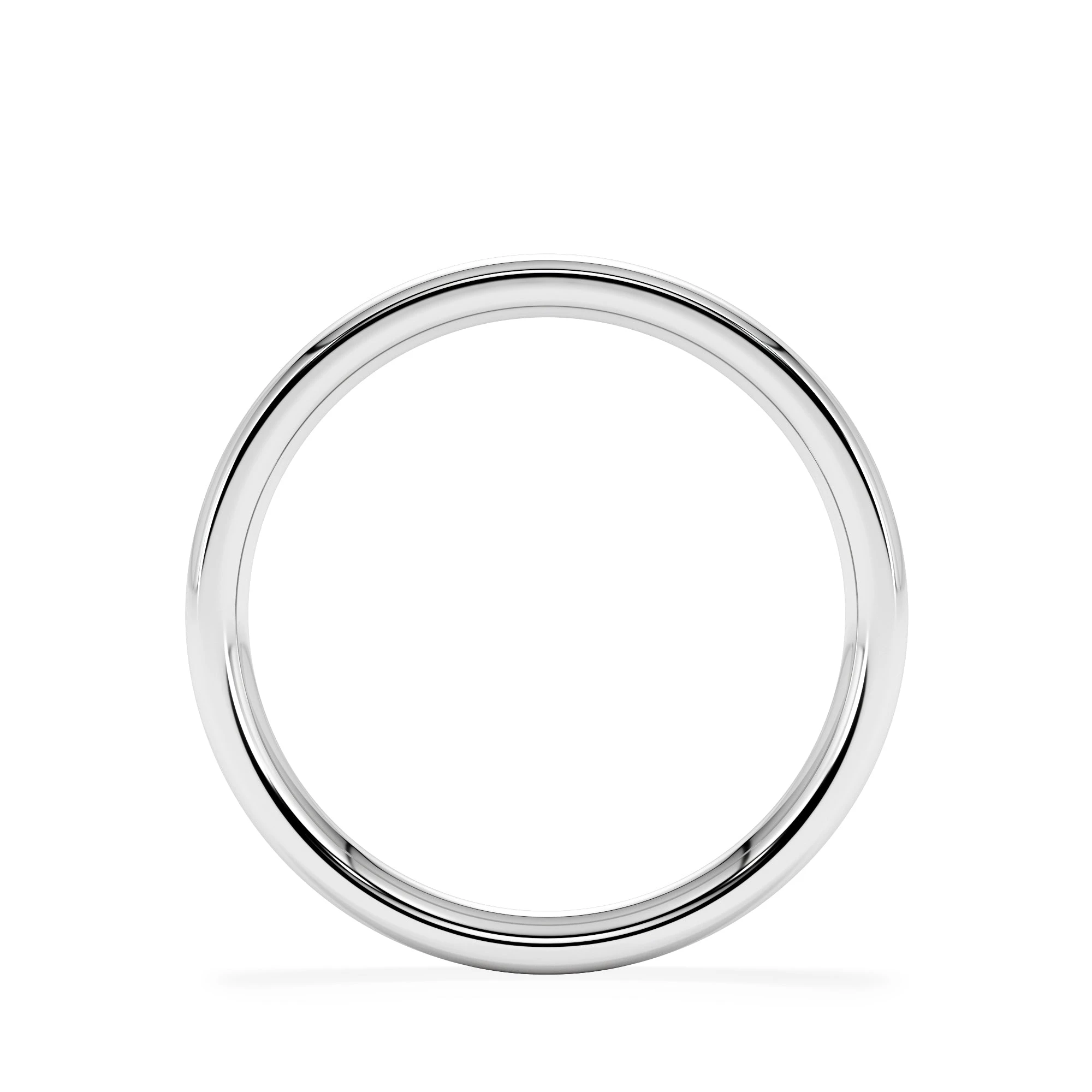 Amora 18K White Gold Wedding Ring