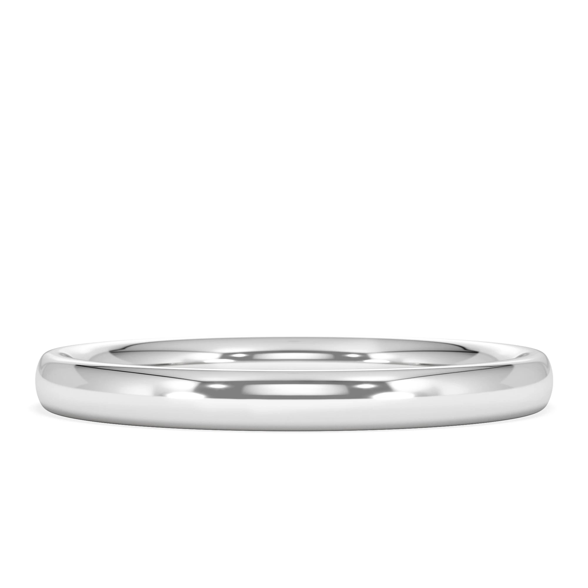 Amora 18K White Gold Wedding Ring