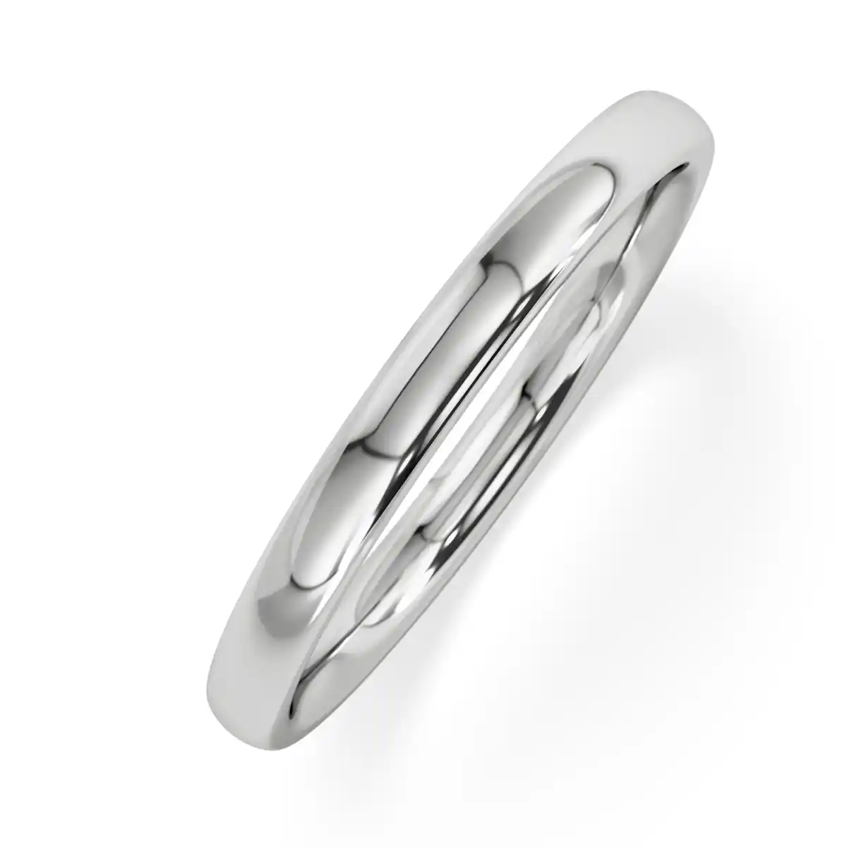 Amora 18K White Gold Wedding Ring