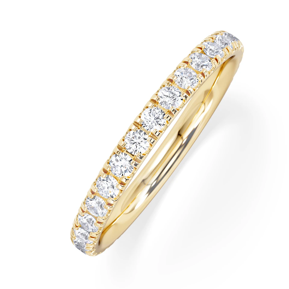 Amora 0.50ct Lab Diamond Set Ring Set in 18K Gold